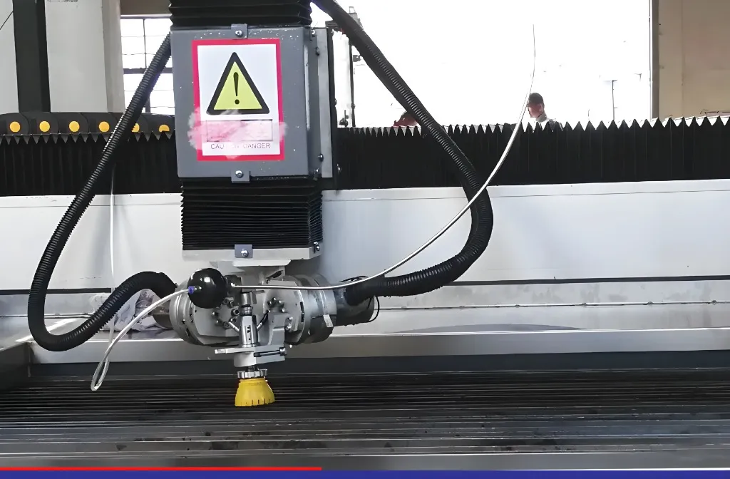 Cantilever Glass Waterjet Cutting Machine