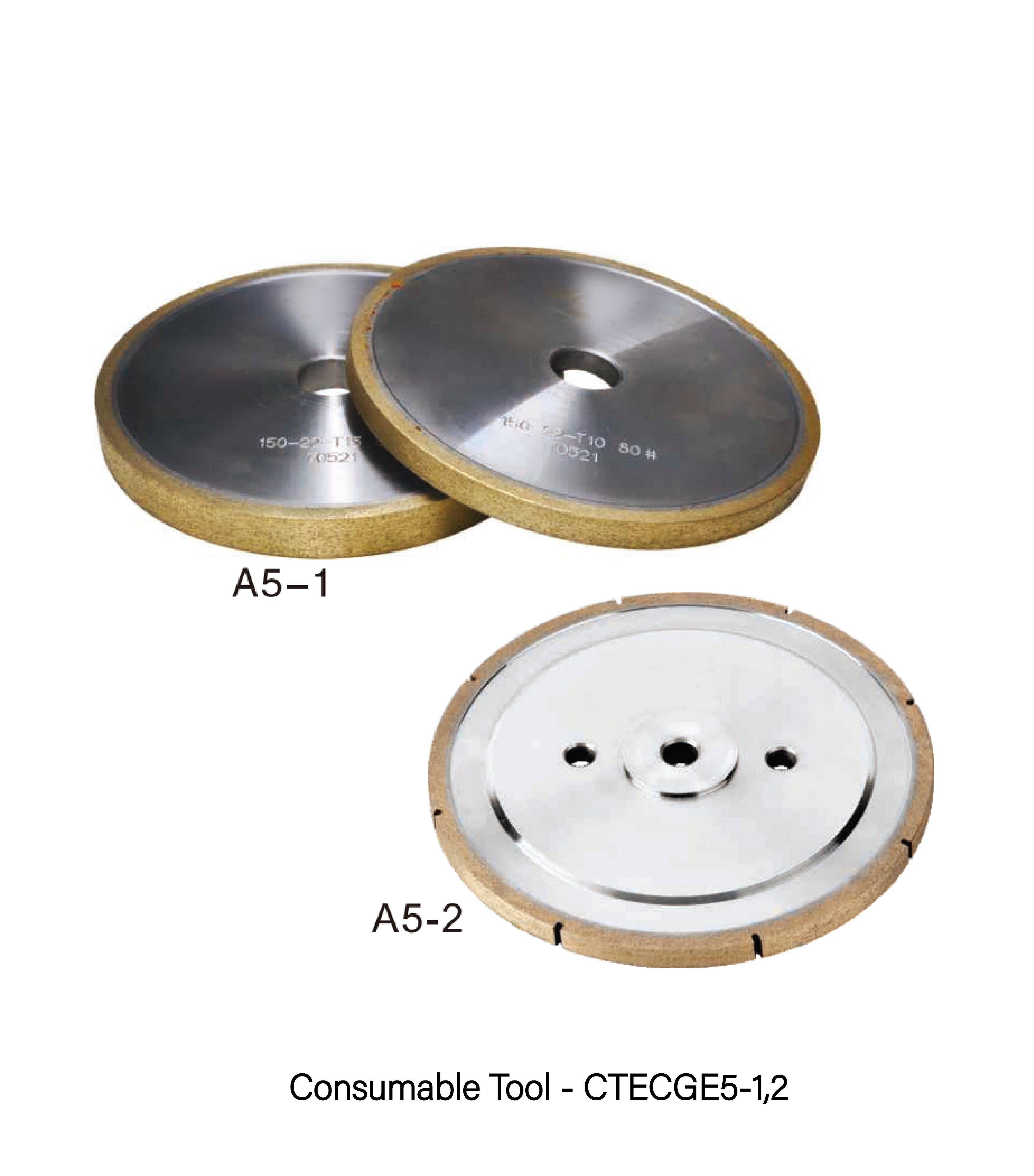 Consumable Tools - Diamond Grinding Wheel Series E5-01,02